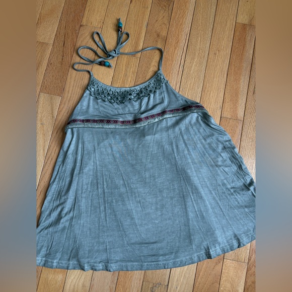 POL Beaded Halter Babydoll Tank – Size Small - Picture 2 of 9